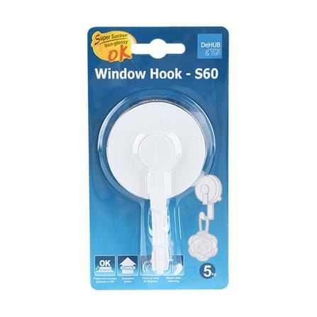ขอแขวนกลมสุญญากาศ DEHUB WHK-WH60 สีขาว_2
