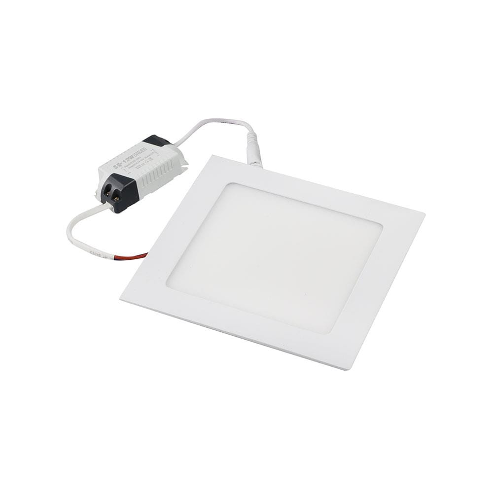 ดาวน์ไลท์ LED HI-TEK ECO HFLEPSR12W SQUARE 6 นิ้ว 12 วัตต์ WARM WHITE สีขาว