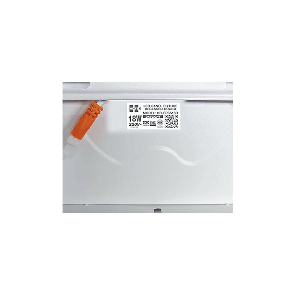 ดาวน์ไลท์ LED HI-TEK HFLEPSS18D 8 นิ้ว 18 วัตต์ DAYLIGHT สีขาว