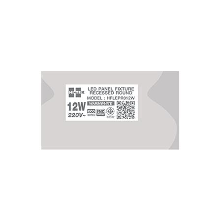 ดาวน์ไลท์ LED HI-TEK ECO HFLEPR012W ROUND 6 นิ้ว 12 วัตต์ WARM WHITE สีขาว_2