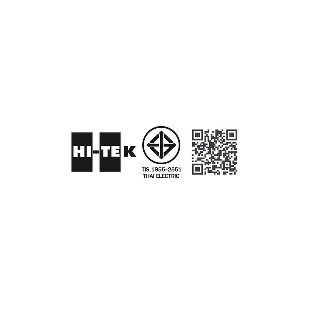 ดาวน์ไลท์ LED HI-TEK ECO HFLEPSR18W SQUARE 8 นิ้ว 18 วัตต์ WARM WHITE สีขาว