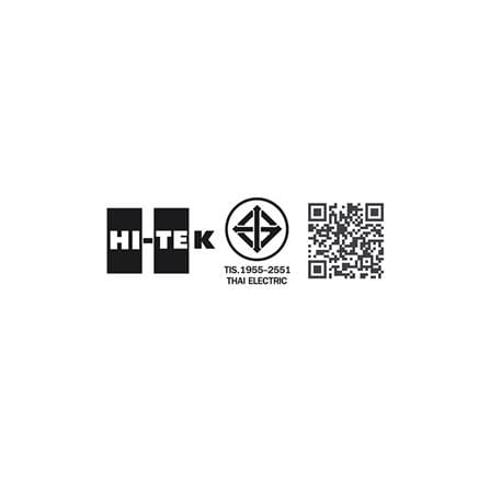 ดาวน์ไลท์ LED HI-TEK ECO HFLEPSS18W SQUARE 8 นิ้ว 18 วัตต์ WARM WHITE สีขาว_5