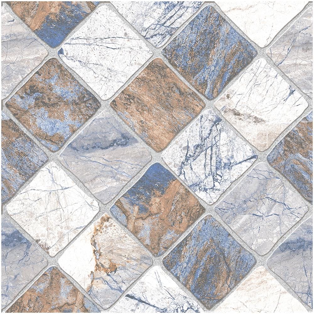 กระเบื้องพื้น 16x16 นิ้ว DURAGRES โรซาริโอ้ ฟ้า A 0.96M2