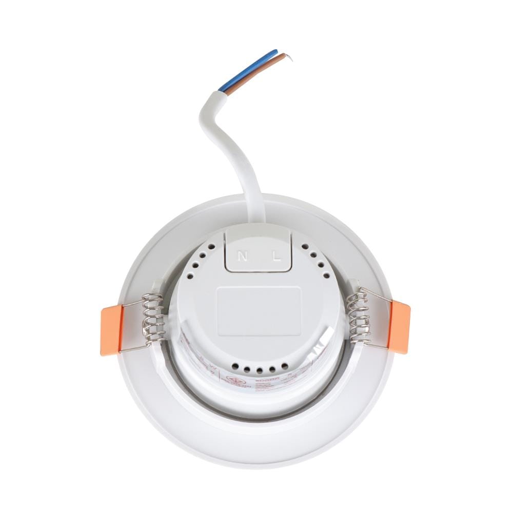 ดาวน์ไลท์ LED CARINI LCS4730R 5 วัตต์ WARM WHITE 3 นิ้ว สีขาว