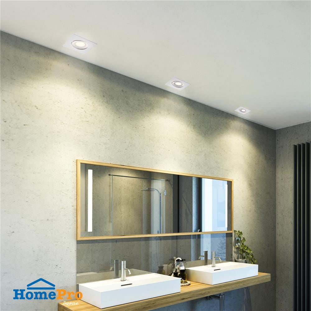 ดาวน์ไลท์ LED CARINI LCS4730S 3 นิ้ว 5 วัตต์ WARM WHITE สีขาว