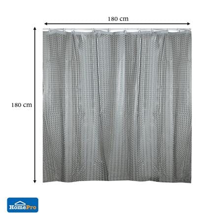 ม่านห้องน้ำ PEVA MOYA PE3003B 180x180 ซม._6