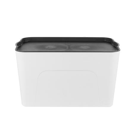 กล่องเก็บของ STACKO LARZE ไซซ์ L 44.5x30x24 ซม. สีขาว ฝาเทา_1