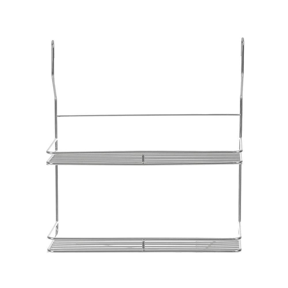 ชั้นแขวนสเตนเลส 2 ชั้นวางแก้ว KECH HWS-B05