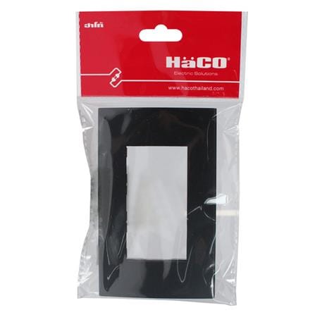 หน้ากาก 3 ช่อง HACO TJ-W1113-SBL สีแม็ทดาร์ค_3