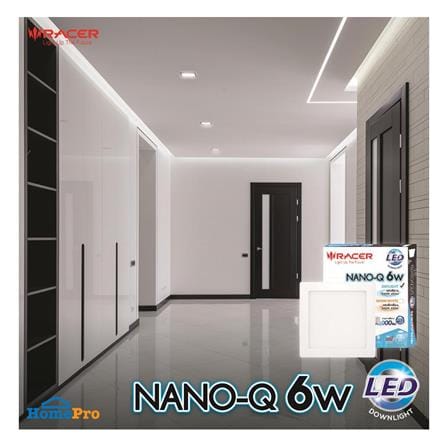 ดาวน์ไลท์ LED RACER NANO-Q 4.6 นิ้ว 6 วัตต์ DAYLIGHT สีขาว_4