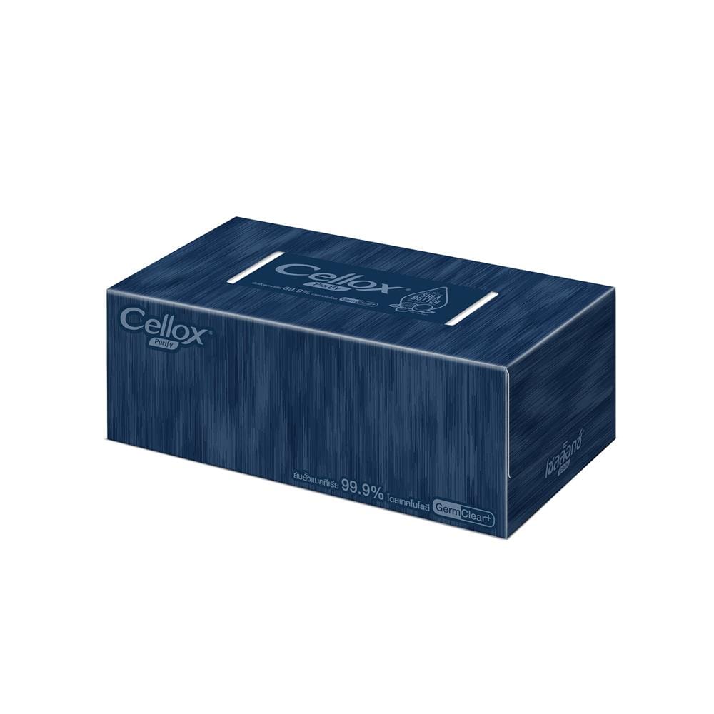 กระดาษเช็ดหน้า CELLOX DECOR 135 แผ่น แพ็ก 3 ชิ้น