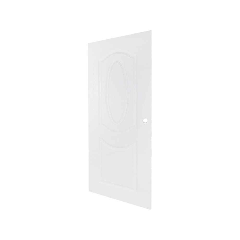 ประตูภายนอก UPVC MODERNWOOD REVO MWR002 80X200 ซม. สีขาว เจาะลูกบิด