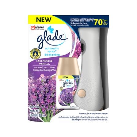 เครื่องพ่นปรับอากาศ GLADE 252 มล. LAVENDER VANILLA_0