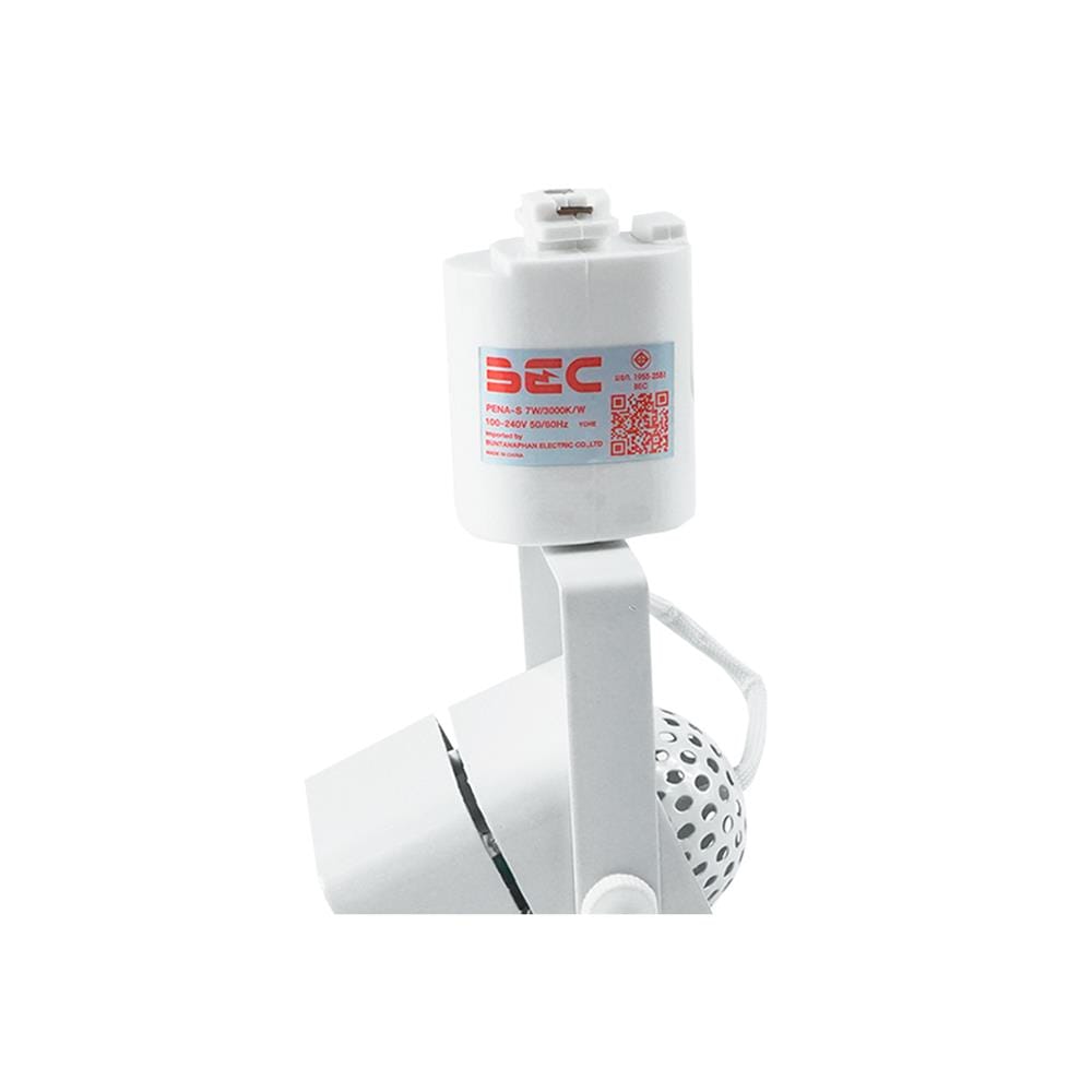 แทรคไลท์ LED BEC PENA-S 7 วัตต์ WARM WHITE สีขาว