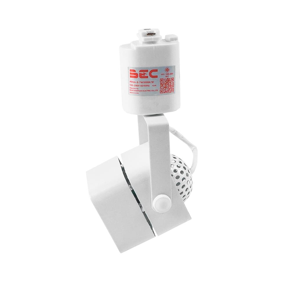 แทรคไลท์ LED BEC PENA-S 7 วัตต์ WARM WHITE สีขาว