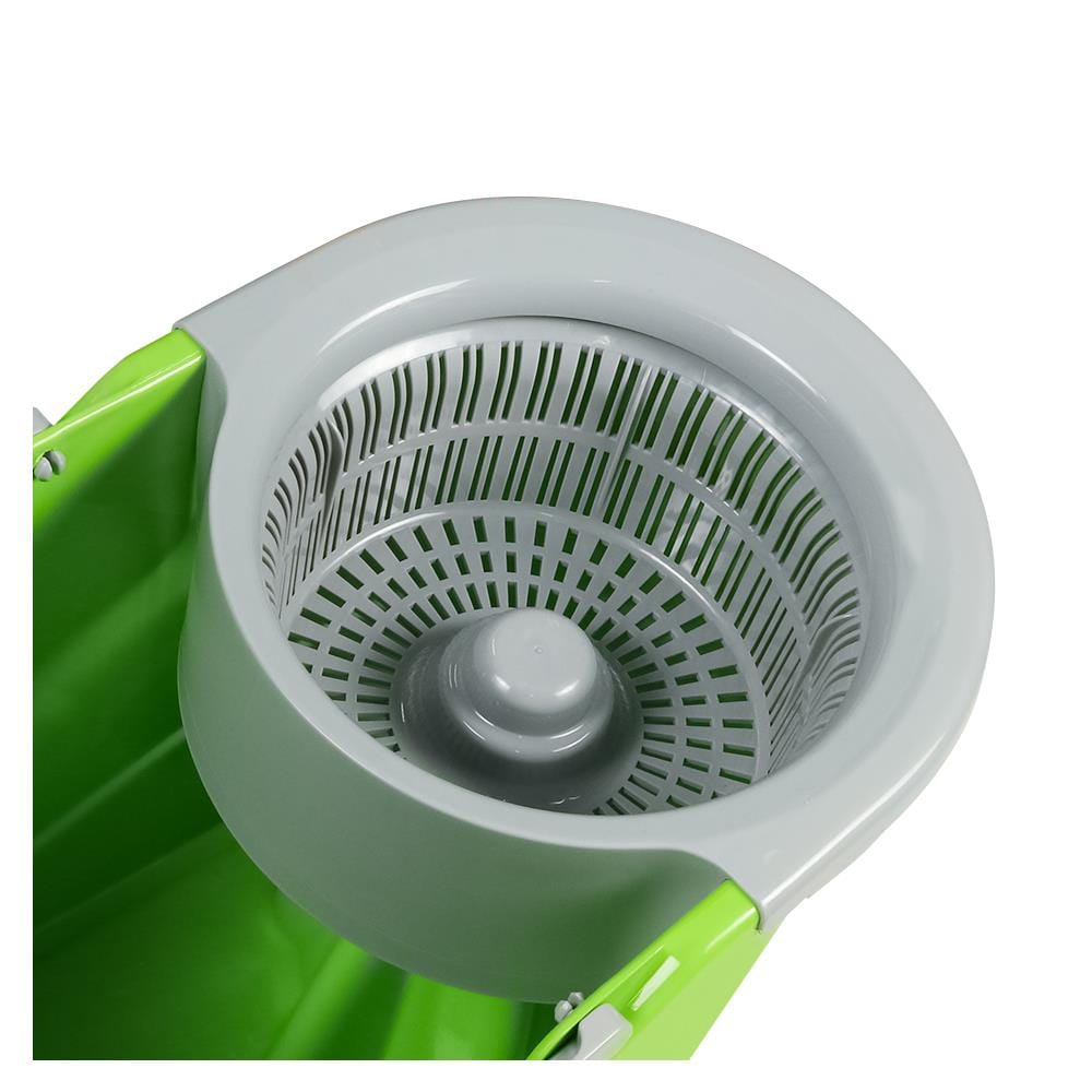 ชุดอุปกรณ์ถังปั่นพร้อมไม้ม็อบ SCOTCH-BRITE DUO WASH สีเขียว