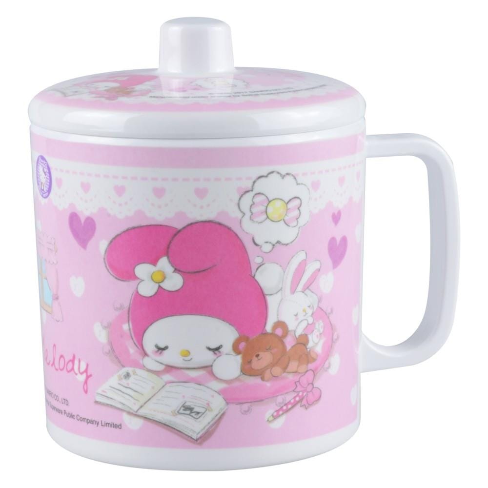 ถ้วยหูมีฝา SUPERWARE MY MELODY SWEET DREAM 4 นิ้ว