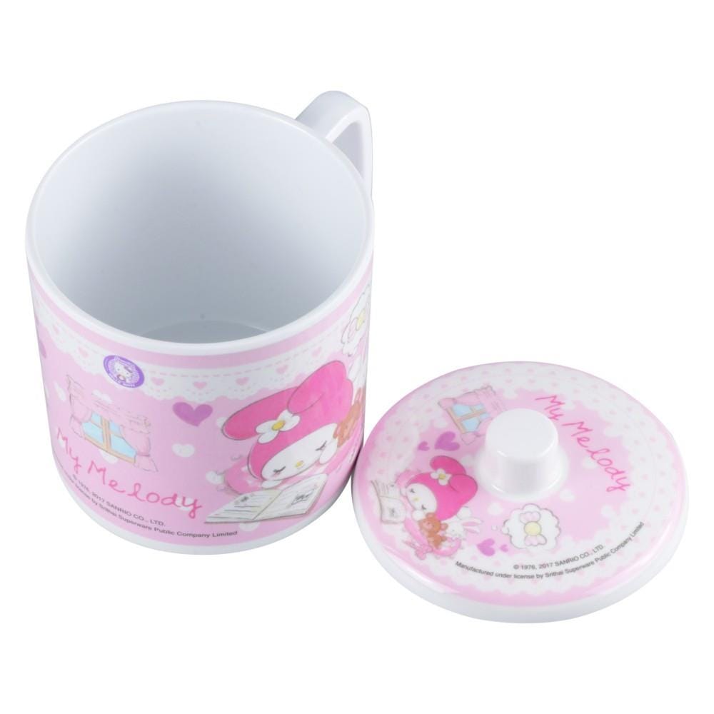 ถ้วยหูมีฝา SUPERWARE MY MELODY SWEET DREAM 4 นิ้ว