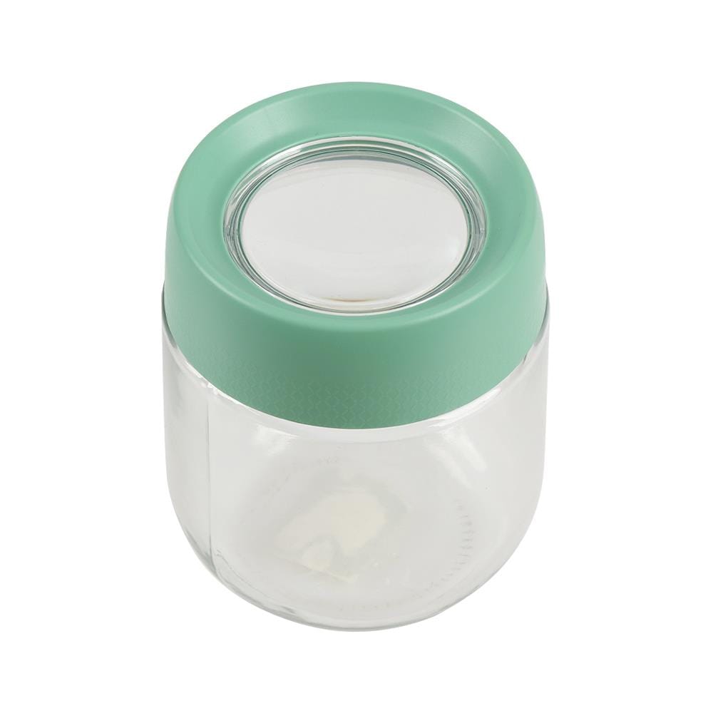 ขวดโหลแก้วฝาเกลียว MAGNIFF 0.35 ลิตร สีเขียว