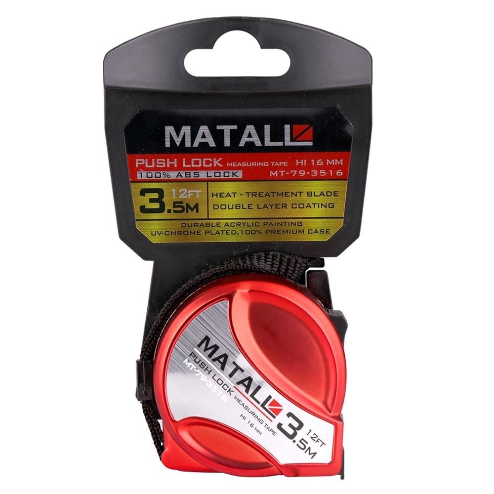 ตลับเมตรพลาสติก MATALL 3.5 ม.