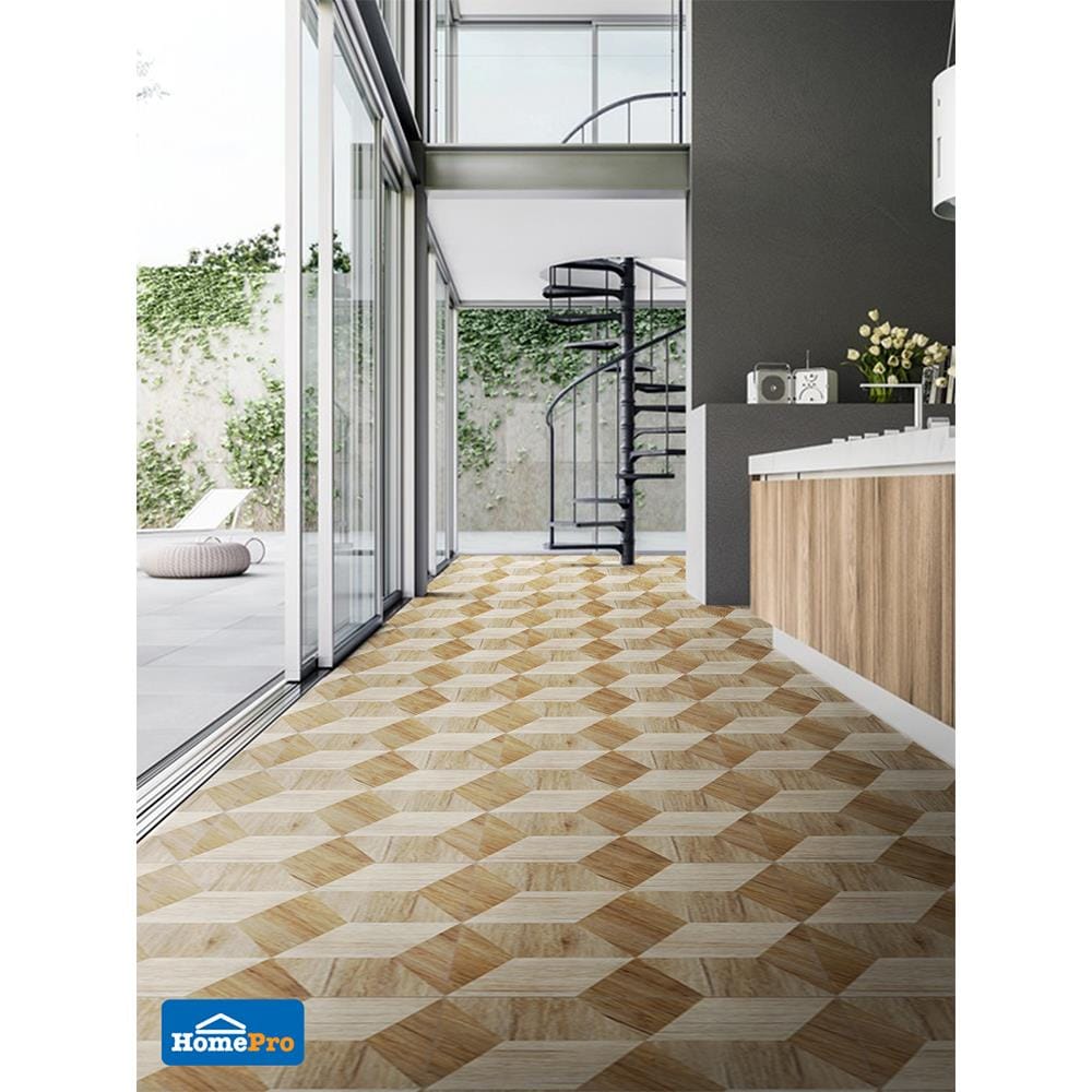 กระเบื้องพื้น 60x60 ซม. โมด้า วู้ด บราวน์ 1.44M2