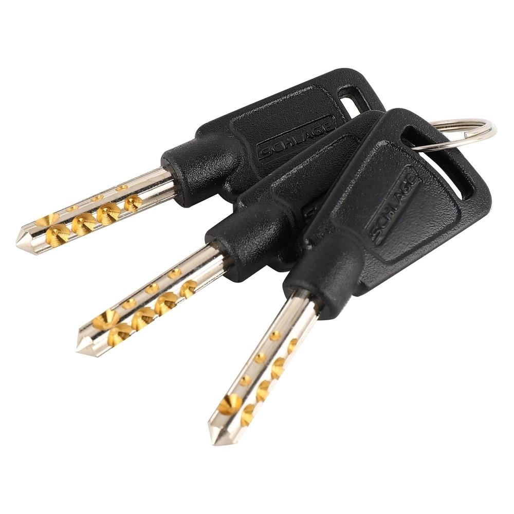 กลอนดิจิตอล SCHLAGE S-6800 สีดำ