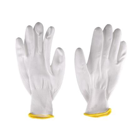 ถุงมือเคลือบ PU FITT LJ 17136 7 นิ้ว สีขาว