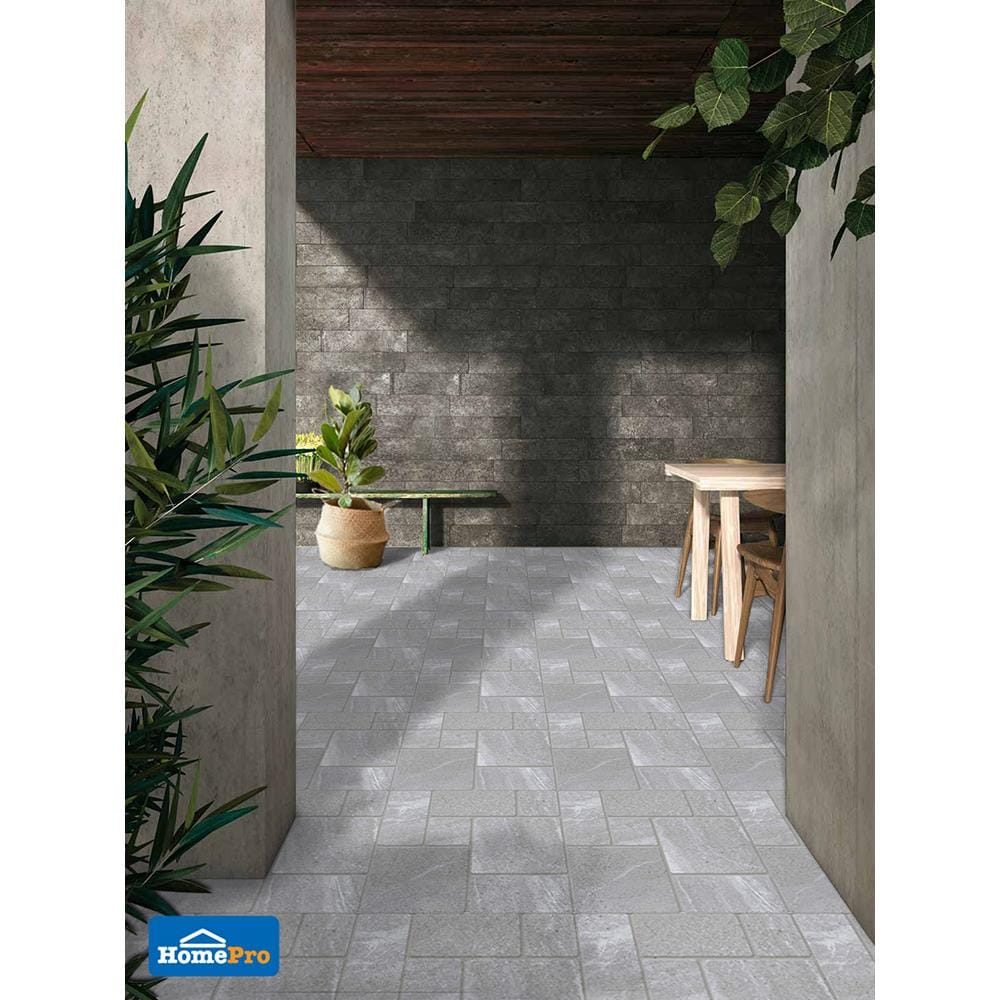กระเบื้องพื้น 16x16 นิ้ว DURAGRES เมนเดส เทา A 0.96M2