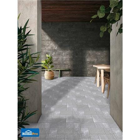 กระเบื้องพื้น 16x16 นิ้ว DURAGRES เมนเดส เทา A 0.96M2_2