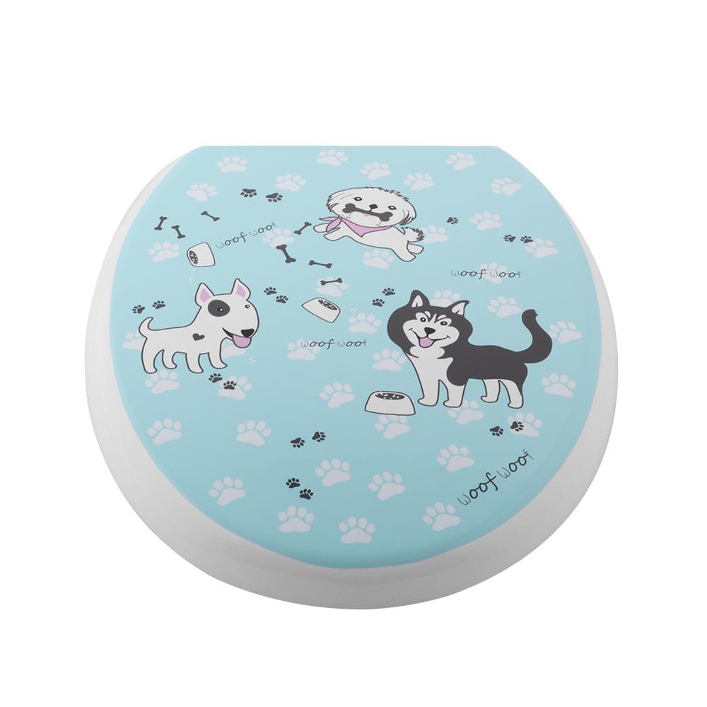 ฝารองนั่งพลาสติก MOYA L-3102 ลายหมา