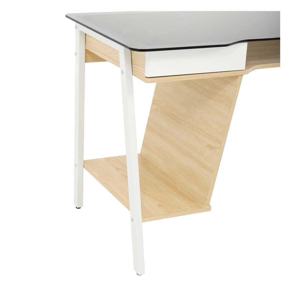 โต๊ะทำงาน FURDINI CT-3579 สี LIGHT MAPLE