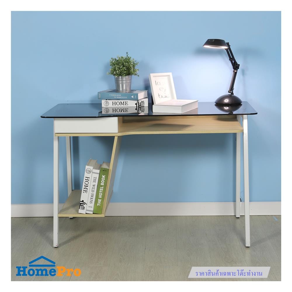 โต๊ะทำงาน FURDINI CT-3579 สี LIGHT MAPLE