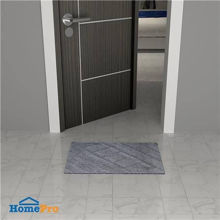 พรม HOME LIVING STYLE SI6690 40X60 ซม. สีเทา_5