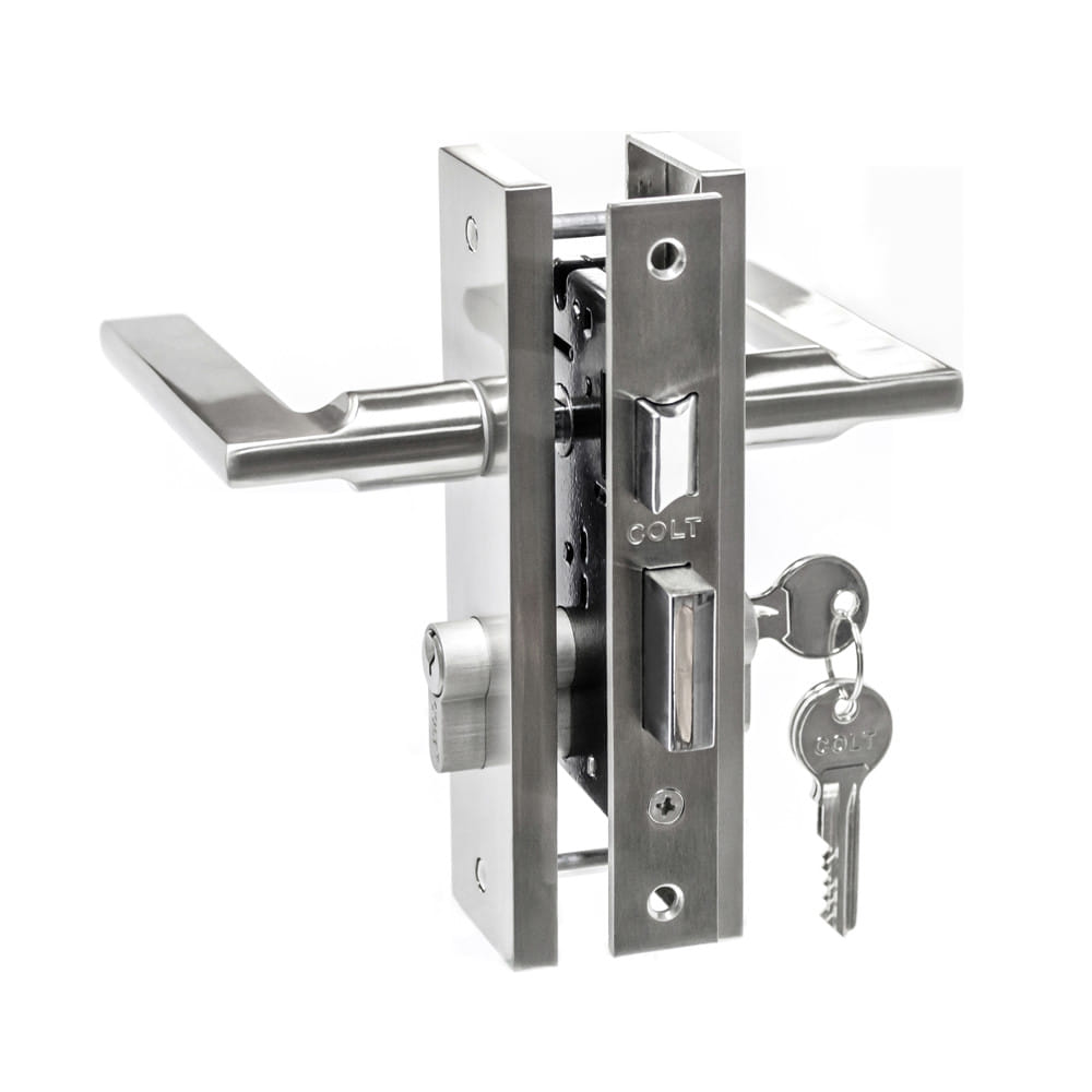 มือจับ MORTISE COLT AWS (K7.2)1712 สีสเตนเลส