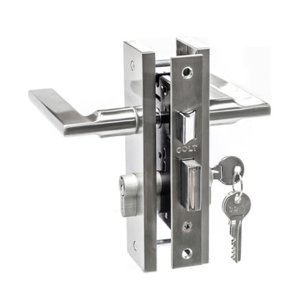 มือจับ MORTISE COLT AWS (K7.2)1712 สีสเตนเลส