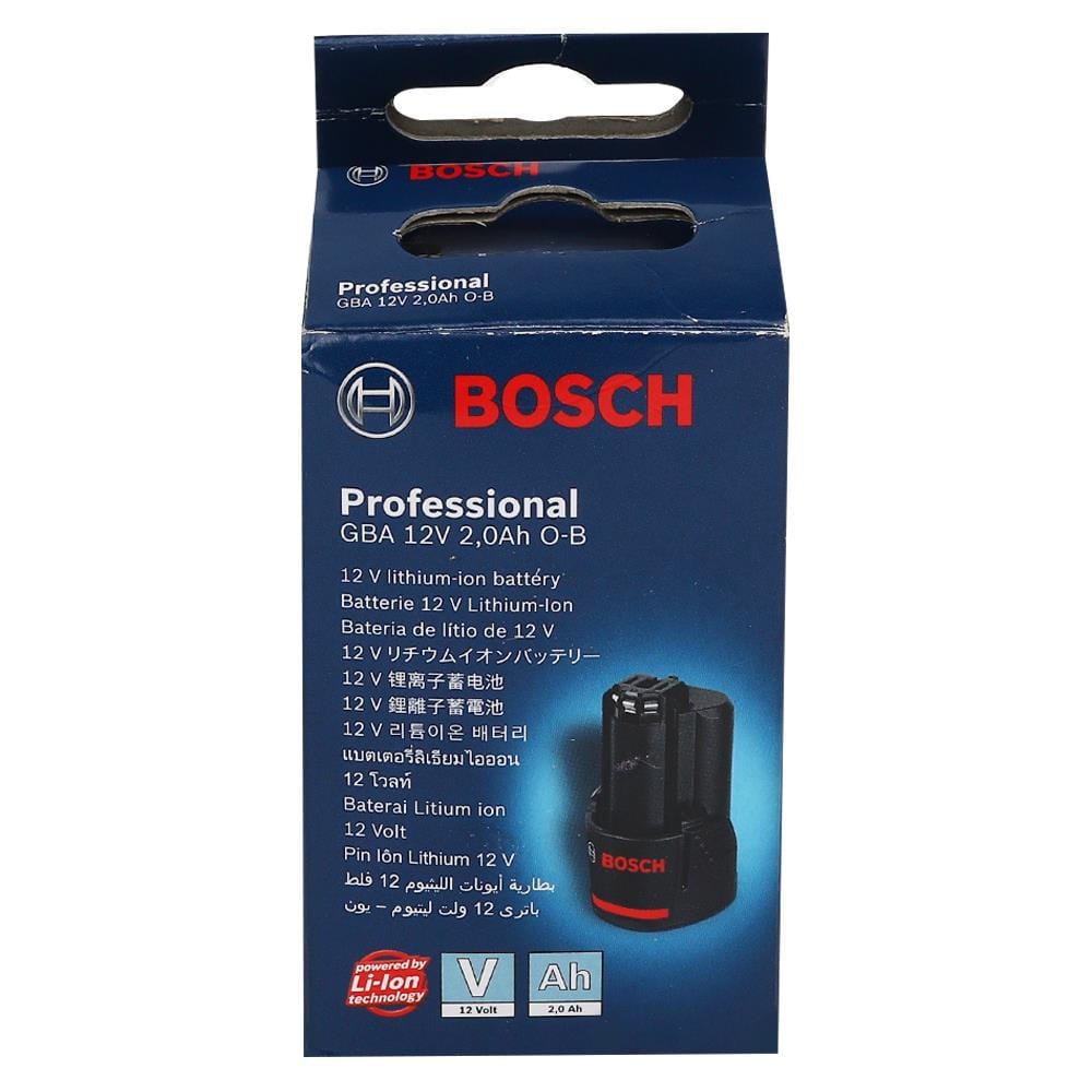 แบตเตอรี่ BOSCH GBA 12 โวลต์ 2.0 แอมป์