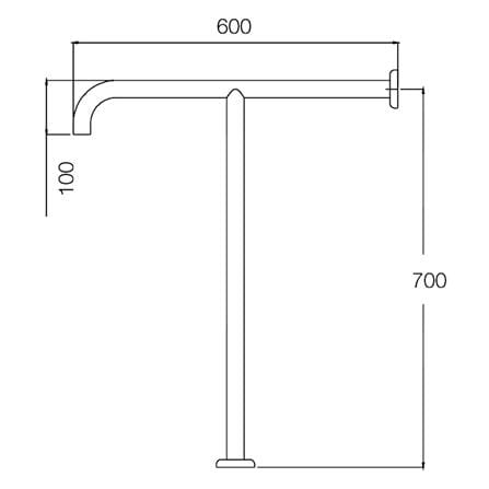 ราวมือจับ ตัว T WS HR-6500-T_1