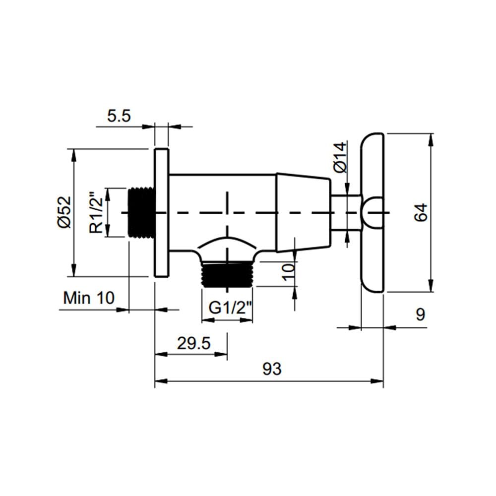 วาล์วฝักบัว AMERICAN STANDARD FFAST704-7T1500BT0