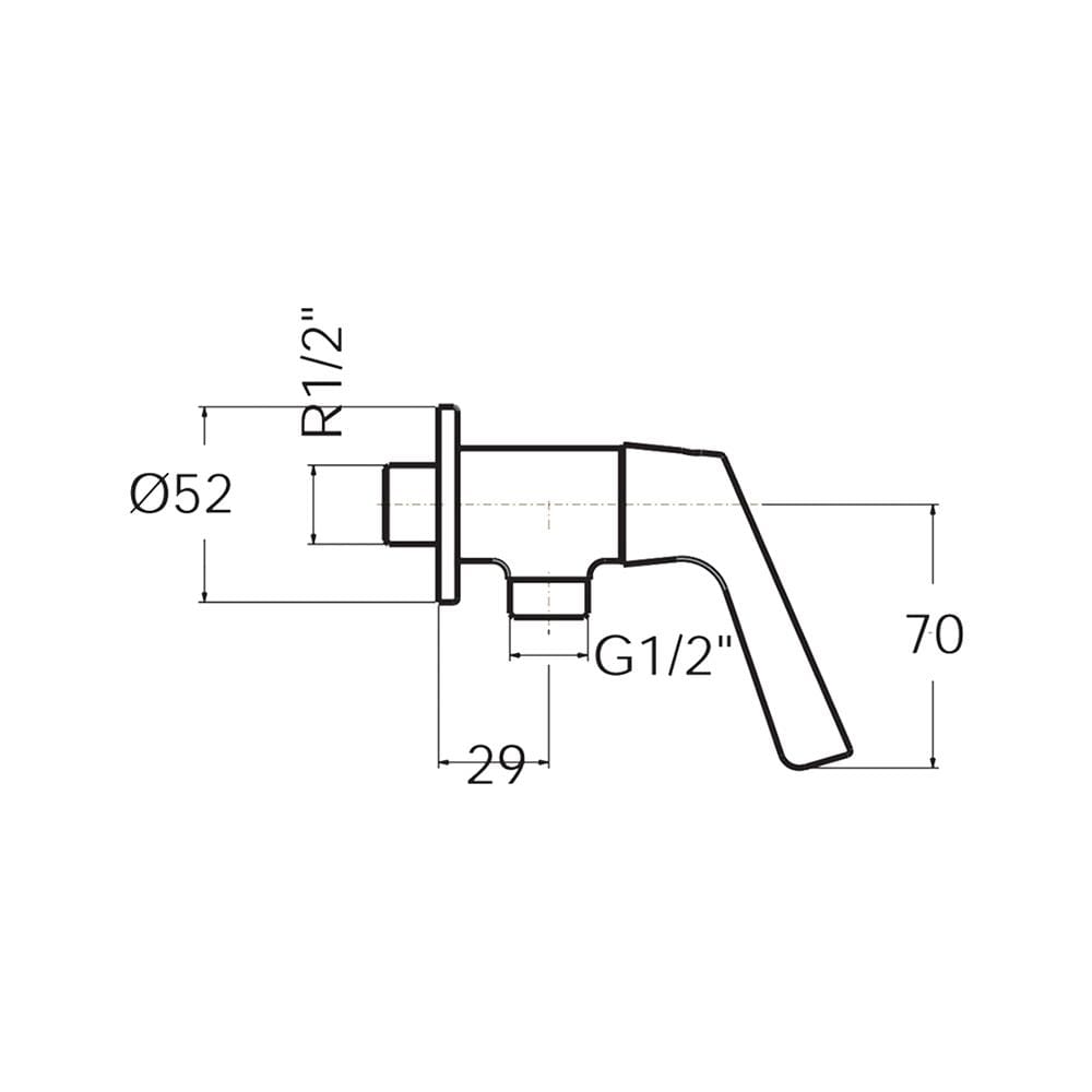 วาล์วฝักบัว AMERICAN STANDARD FFAST604-7T1500BT0