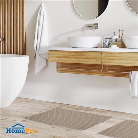 พรมห้องน้ำ PVC MOYA YS-6939F สีเทา_4