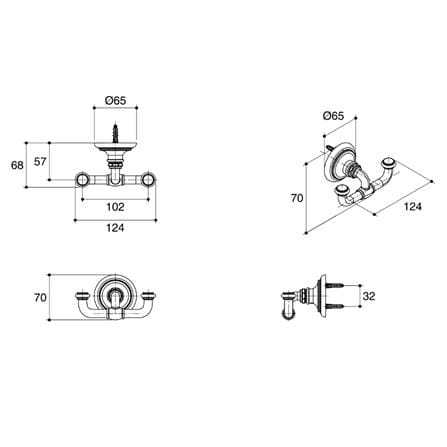 ขอแขวนผ้า KOHLER K-72572T-BV_2