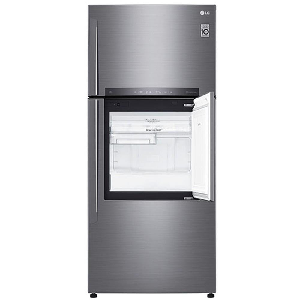 2-DOOR REFRIGERATOR LG GN-A702HLHU.APZP 18.1CU.FT SILVER INVERTER LINEAR COMPRESSOR