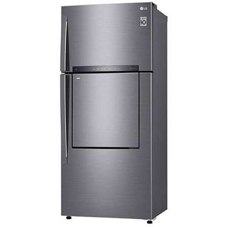 2-DOOR REFRIGERATOR LG GN-A702HLHU.APZP 18.1CU.FT SILVER INVERTER LINEAR COMPRESSOR_1