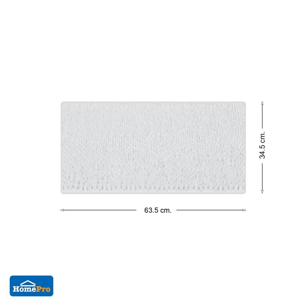 พรมห้องน้ำ PVC MOYA YS-6435 สีขาว