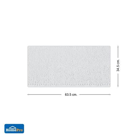 พรมห้องน้ำ PVC MOYA YS-6435 สีขาว_5