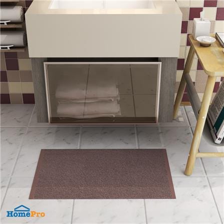 พรมขนหนู HOME LIVING STYLE BASKET 17X28 นิ้ว สีน้ำตาล_5