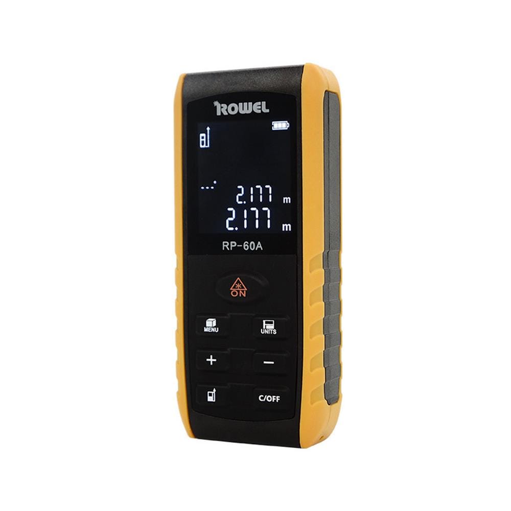 เลเซอร์วัดระยะ ROWEL RP-60A 60 ม. สีเหลือง-ดำ