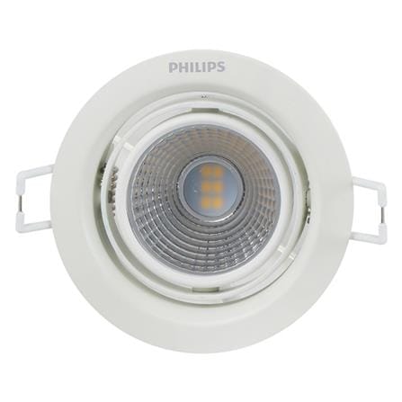 ดาวน์ไลท์ LED PHILIPS 59775 POMERON 4 นิ้ว 5 วัตต์ COOL WHITE สีขาว_0