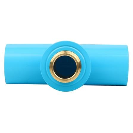 ข้อต่อสามทางเกลียวนอกทองเหลือง-หนา SCG 1/2 นิ้ว สีฟ้า_1