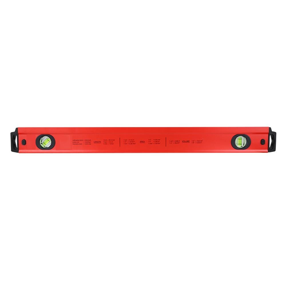 ระดับน้ำอะลูมิเนียมแถบแม่เหล็ก KAPRO 24 นิ้ว สีแดง